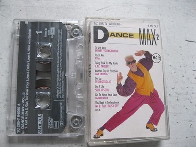 MC Kassette DANCE MAX 2 von 1990 nur MC 2