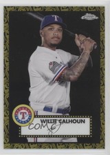 2021 Topps Chrome Platinum Anniversary 4/10 Willie Calhoun #441 2k3