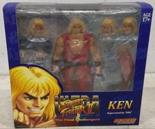 Street Fighter Ken Srm Collectibles Action Figure Unopened Capcom Official