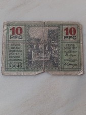 Notgeld Stadt Peine Hannover 10 Pfennig 1920