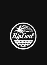 Rip Curl Surf Vinyl Vehicle Decal Bumper Window Sticker Suff Skate Campervan