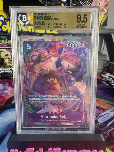 Vinsmoke Reiju (Alternate Art) graded BGS 9.5 for sale on eBay