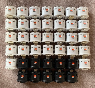 Nintendo Wii RVL-026 Motion Plus Remote Controller Adapter Attachment lot of 40