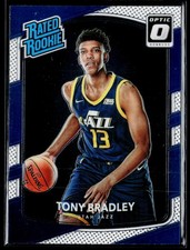 Tony Bradley 2017-18 Donruss Optic #173 Rookie Utah Jazz