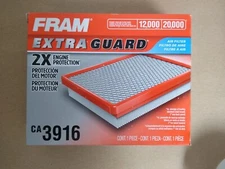Fram CA3916 Extra Guard Air Filter - 2 X Engine Protection