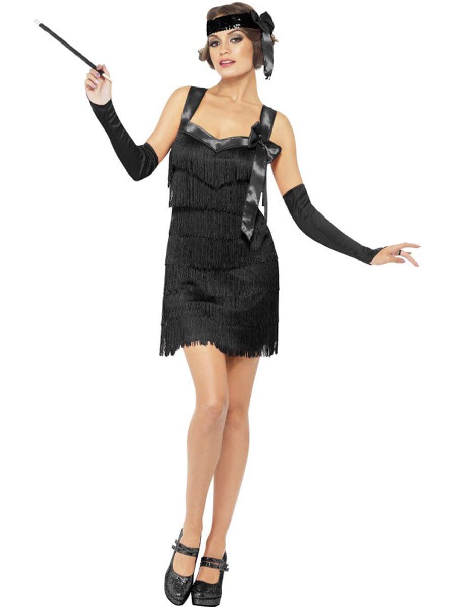Foxy Flapper Costume Black Dress Foxy Flapper Costume Black Dress
