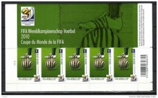 Belgium**2010 FOOTBALL FIFA WORLDCUP SOUTH AFRICA-SHEET 5vals-SOCCER-FUSSBALL