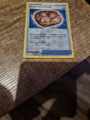Pokemon Unidentified Fossil 157/189 Astral Radiance Reverse Holo Uncommon