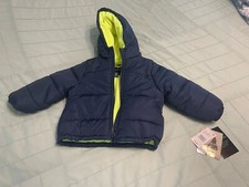 London Fog 2t NWT Baby Coat Navy Blue NWT Small Stain Shoulder Puffer Winter Boy