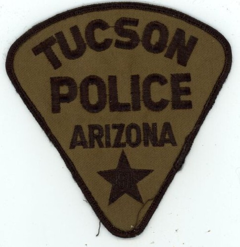 ARIZONA AZ TUCSON POLICE SUBDUED SWAT STYLE NICE SHOULDER PATCH SHERIFF