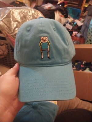 Cartoon Network Blue Adventure Time with Finn Adjustable Cap Hat