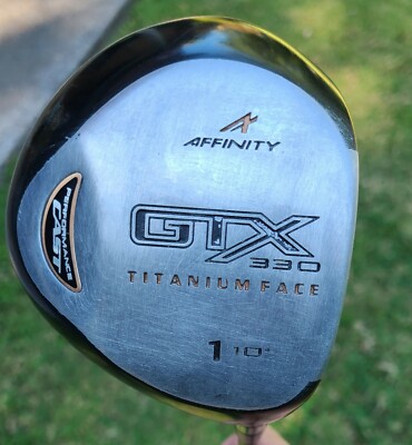 Affinity GTX 330 Ti Face Driver 10* / RH / Aldila Light Graphite Driver ...