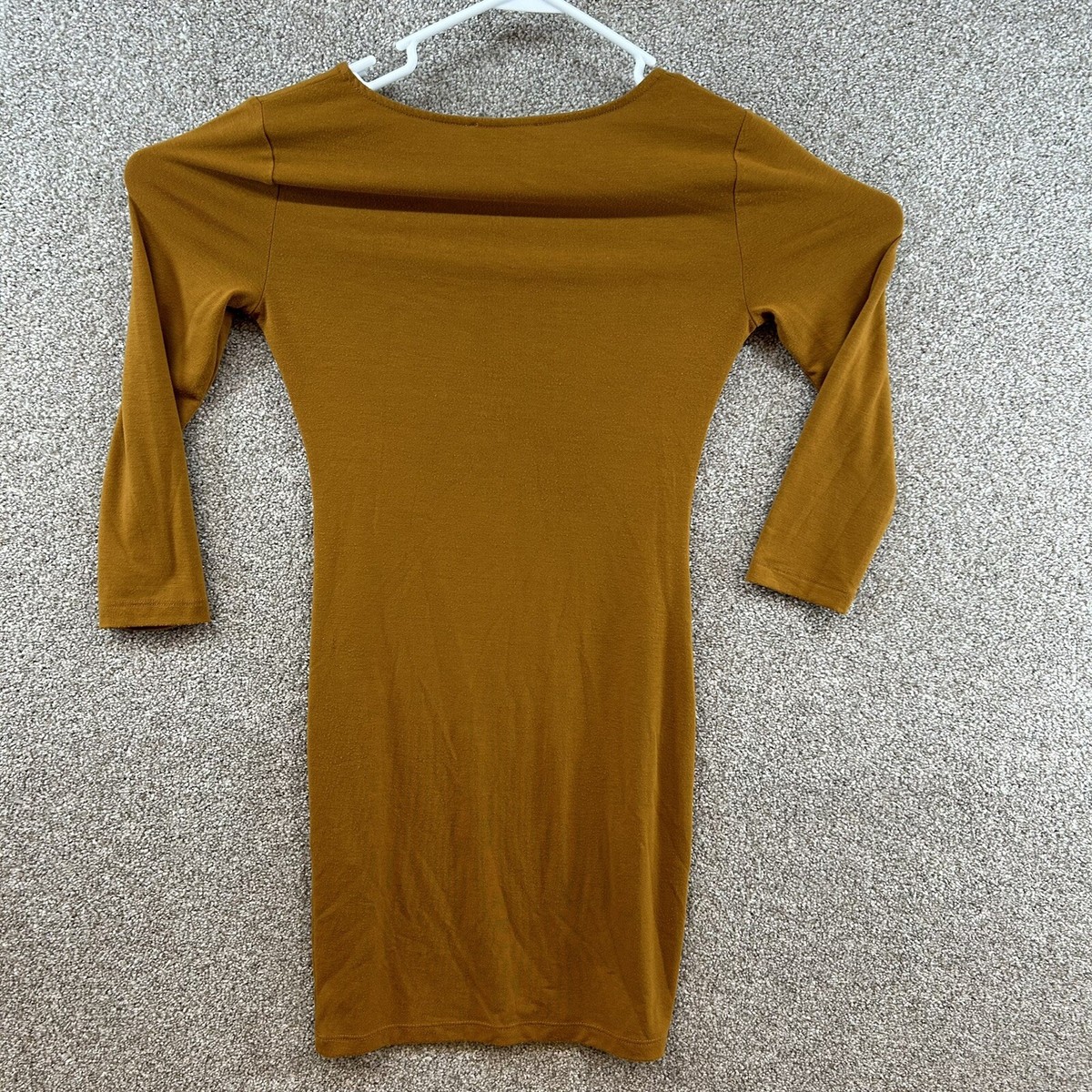 yellow bodycon dress forever 21 FREE SHIPPING NWT Forever 21 Cutout Mini Bodycon Dress Size M Citron Yellow