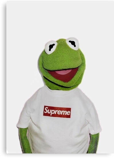 Kermit Supreme Art For Home Decor Wall Art On Canvas 24x30 Limited
