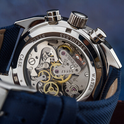 Okeah Poljot Chronograph 3133 Okean Military Russian Watch Ocean