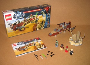 Details About 9496 Lego Desert Skiff 100 Complete W Box Instructions Ex Cond 2012