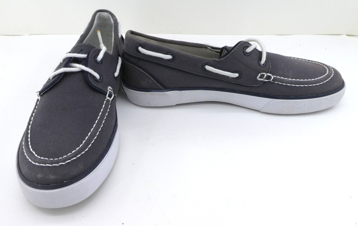Ralph Lauren Polo Lander Men’s Blue & White TopSider Boat Shoes 8 Polo Ralph Lauren Boat Shoes Lander Canvas Red/White  main image 3