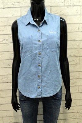 Vans Donna Camicia Taglia XS Shirt Woman Camicetta Casual Smanicato Usato |  eBay