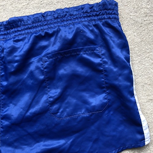 Adidas Vintage Men’s 80’s Retro Sprinter Sports Shorts Blue Size W40 - Picture 11 of 17