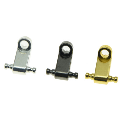 Gold 2stücke Gitarre String Bäume Halter Guides Passt Fender American Strat Tele