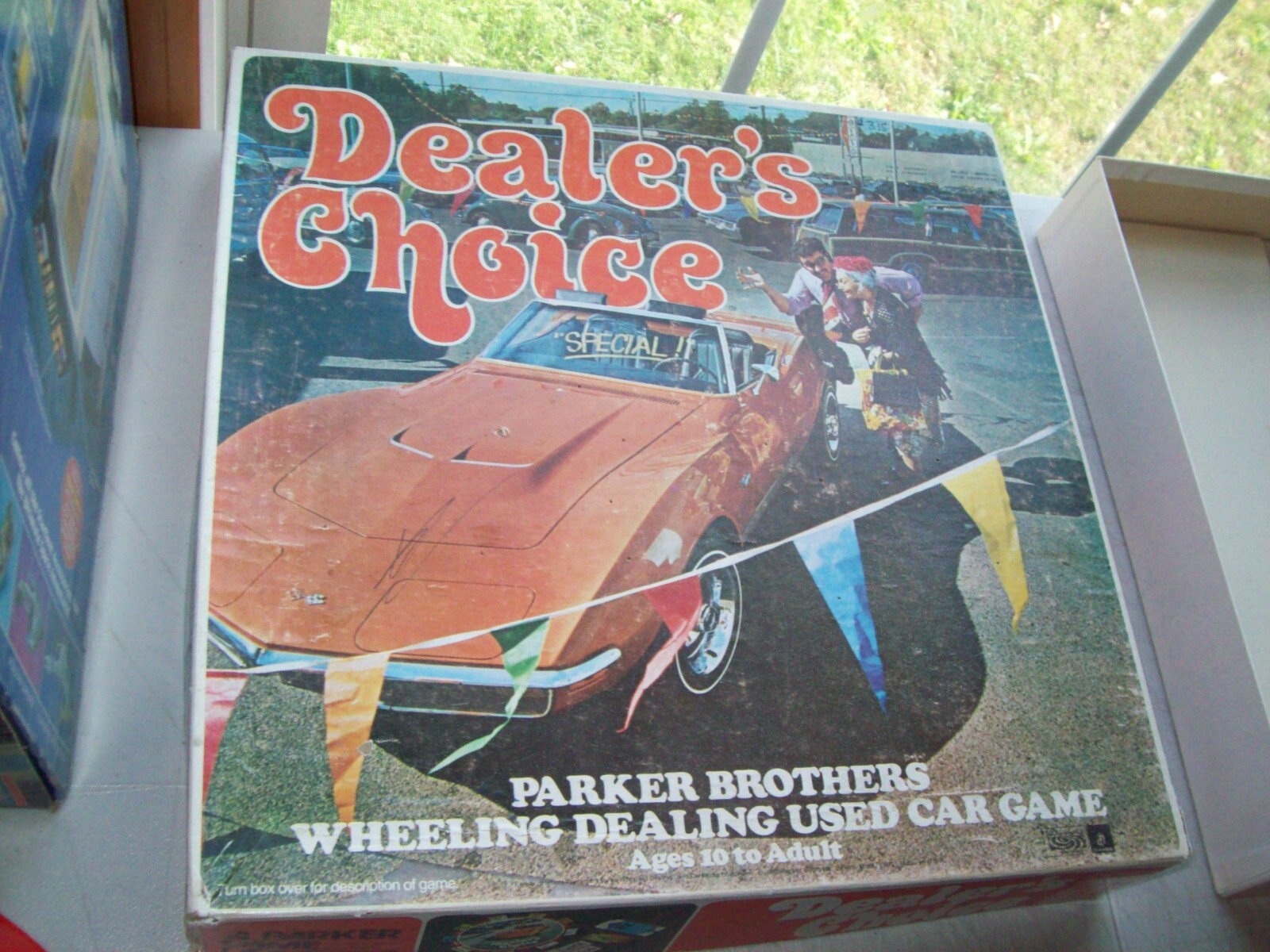 vintage 1972 Dealer's Choice wheeling dealing used car Parker Brothers