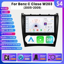 432gb For Mercedes-benz C Class W203 W209 C230 Gps Car Radio Carplay Android 14 432gb For Mercedes-benz C Class W203 W209 C230 Gps Car Radio Carplay Android 14