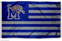 Memphis Tigers Stars And Stripes Nation College Flag, New, Free Shipping on sale Memphis Tigers Stars And Stripes Nation College Flag, New, Free Shipping on sale