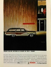 1964 Mercury Colony Park Station Wagon Print Ad Imagine Elegant