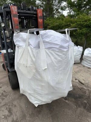 Super Sack 2200 Lbs FIBC Bulk Bag, Open Top Flat Bottom