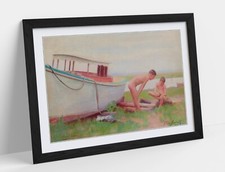 THOMAS ANSHUTZ, SAND BURR -FRAMED WALL ART POSTER PRINT 4 SIZES