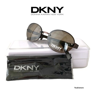 DKNY Occhiali Da Vista/Sole Donna - Modello City Native - Frontale In Acetato E Aste In Metallo - Colori Cristallo/Latte - 2