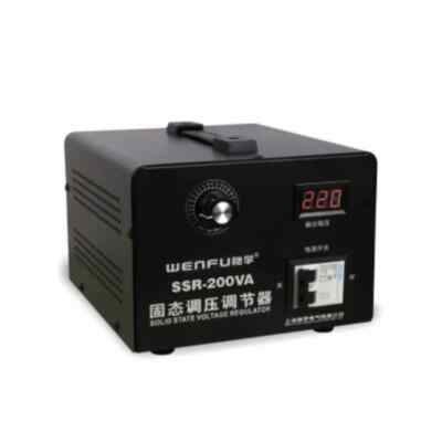 220V Power RegulatorSilicon Controlled Electronic Voltage Regulator SSR-100VA 