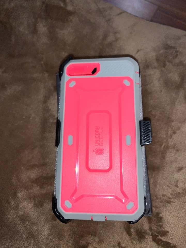 Supcase Unicorn Beetle Pro Holster Case - iPhone 7/8 plus - pink/grey - Image 3 of 4