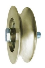 Rolle Gartentor, Tor Rolle Ø 89mm bis 400kg für Rohrprofil NEU! * RJR-89-26