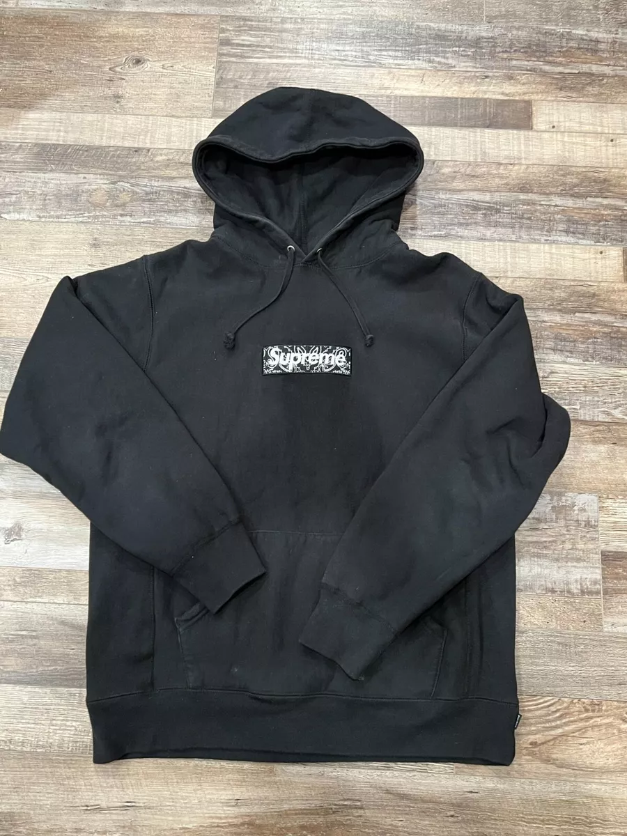 Sサイズ bandana box logo hooded sweatshirt