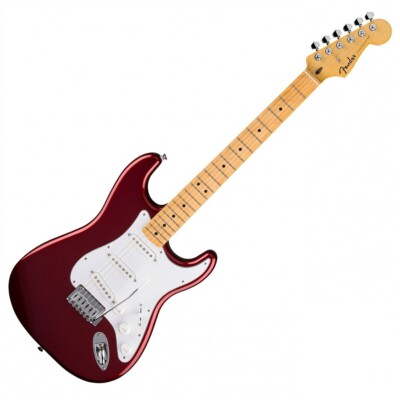 Fender Standard Stratocaster Ahorn Griffbrett weiß Schlagbrett - Candy Cola