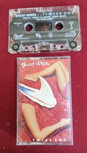 Twice Shy Great White Cassette 1989 Capitol Records