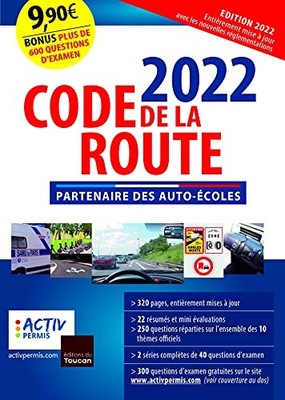 Code de la route 2022 by Activ permis Book The Fast Free Shipping