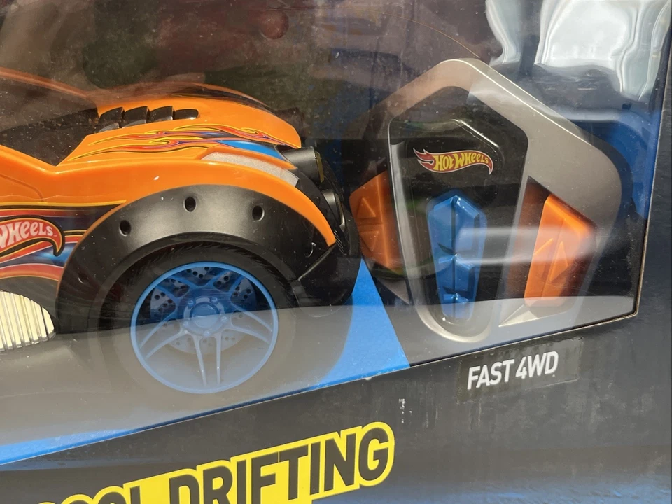 Hot Wheels Pro Drift Remote Control RC Car Fast 4wd Not Tested - Image 3 of 4