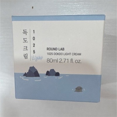 ROUND LAB 1025 Dokdo Light Cream Moisturizer 2.71 fl oz Face Unisex
