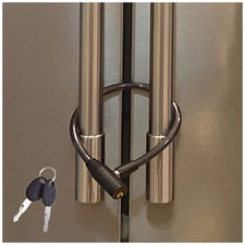Urban August Child-Proof Refrigerator Lock for Kids Adults - Lock for French