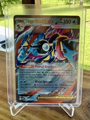 Mega Greninja ex 022/086 Me04: Chaos Rising Holo