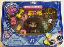 Littlest Pet Shop G7 Series 4 Sweet  Stylish Dachshund 261 NEW