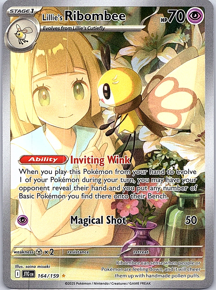 Lillie's Ribombee 164/159 Sv09: Journey Together for sale | eBay