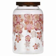 Thun Biscottiera In Vetro Bloomia