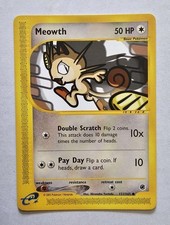 (LP) Meowth 121/165 Expedition Base Set Regular on eBay