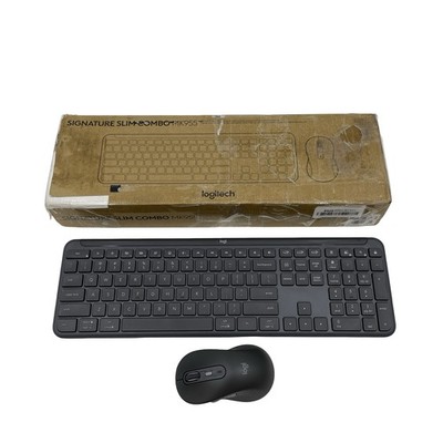 NO DONGLE Logitech MK955 Signature Slim Keyboard & Mouse Combo Graphite