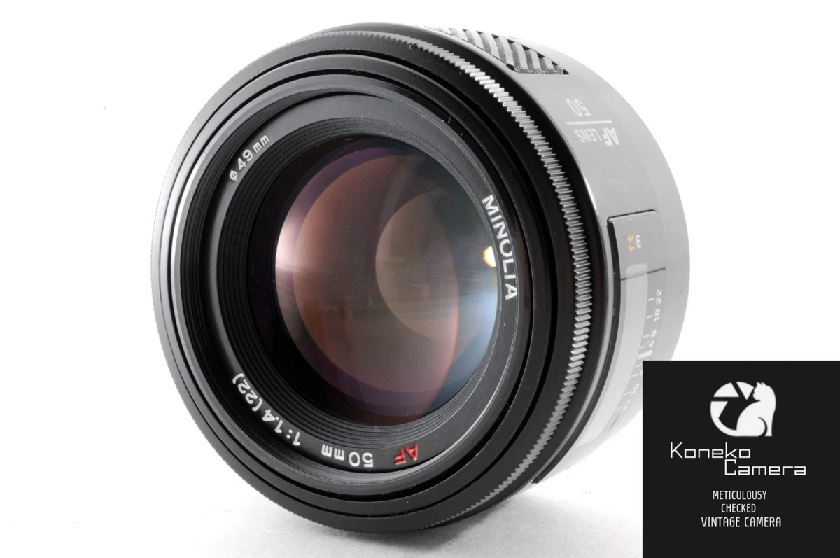 Minolta f/1.4 Lenses 50mm Focal for sale - eBay
