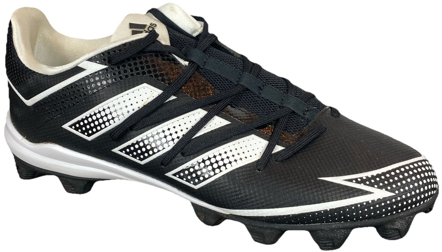 adidas Adizero Afterburner 7 MD Black White for Sale