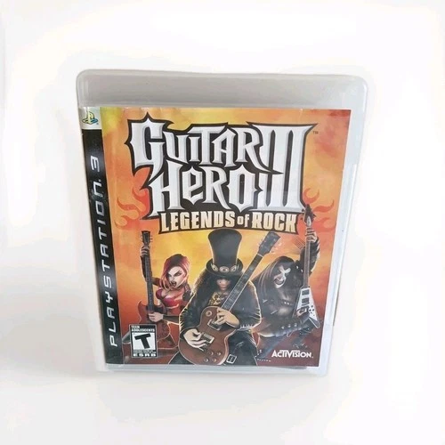 Guitar Hero 3 III Legends Of Rock - PS3 Playstation 3 - CIB READ